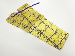 リサイクル　未使用品　金襴屏風箔模様織出し笙袋